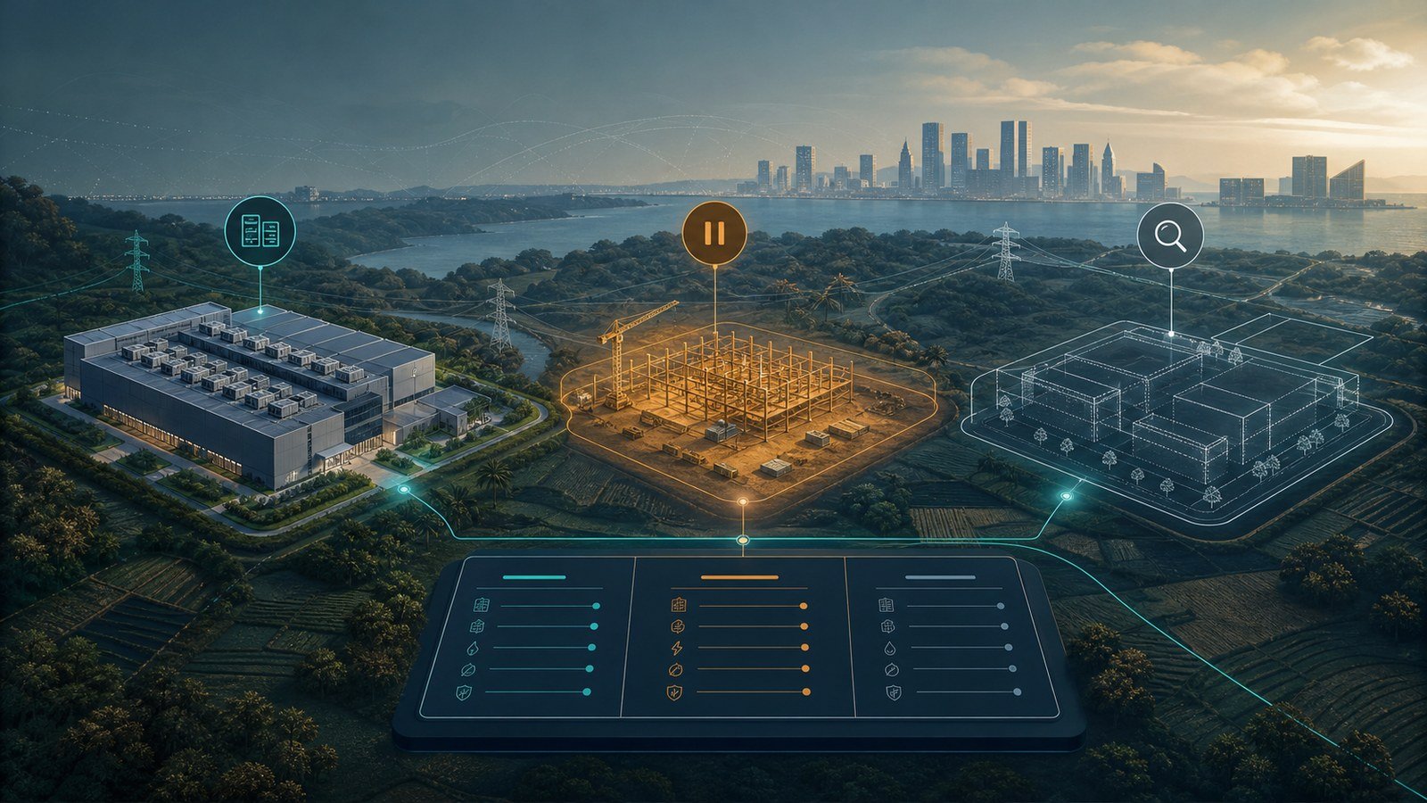 Temasek's Two Horses Are Racing in India — STT vs Keppel vs CapitaLand — Gridvik research cover